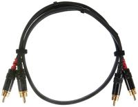 Cordial CFU 0.6 CC Rean stereo RCA tulpkabel 60cm - thumbnail