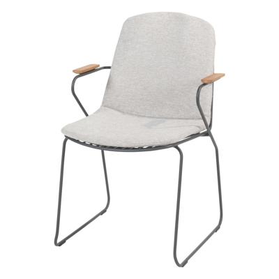 4SO Veneto stapelbare tuinstoel antraciet