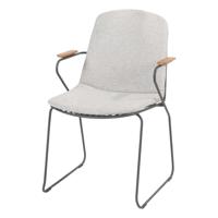 4SO Veneto stapelbare tuinstoel antraciet - thumbnail