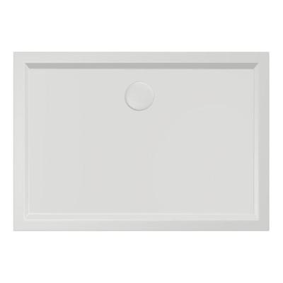 Xenz Mariana douchebak - 100x70x7 - Acryl - wit 6931-01 Xenz Mariana douchebak - 100x70x7 - Acryl - wit 6931-01