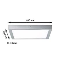 Paulmann Lunar 706.51 LED-paneel 22 W Warmwit Chroom (mat) - thumbnail