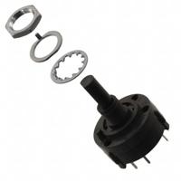 C & K Switches A10803RNCQ Rotary Switch A Series Draaischakelaar 125 V/AC, 125 V/DC 2.5 A Schakelposities 8 1 stuk(s) - thumbnail