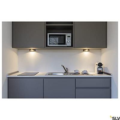 SLV 112222 DL 126 LED-inbouwlamp LED LED vast ingebouwd 3 W Chroom