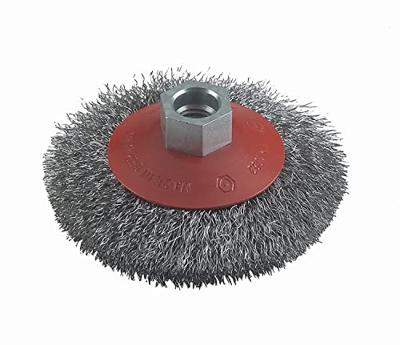 Bosch Accessories Kegelborstel Clean for Metal, gegolfd, 100 mm, 0,3 mm, 12.500 omw/min, M14 Bosch Power Tools 2608622057 1 stuk(s)