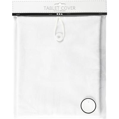 Creativ Company Tablet hoes, afm 22x27 cm, wit, 1 stuk