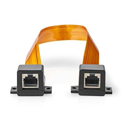 Nedis Nedis CAT5e Cable | UTP | RJ45 (8P8C) Female | RJ45 (8P8C) Female | 0.30 m | Flat | PVC | Orange | Box - CCGB85901BK03 Nedis Nedis CAT5e Cable | UTP | RJ45 (8P8C) Female | RJ45 (8P8C) Female | 0.30 m | Flat | PVC | Orange | Box - CCGB85901BK03