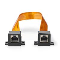 Nedis Nedis CAT5e Cable | UTP | RJ45 (8P8C) Female | RJ45 (8P8C) Female | 0.30 m | Flat | PVC | Orange | Box - CCGB85901BK03 - thumbnail