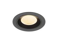 SLV InbouwspotNuminos M zwart 2700K - 40gr - 1009598 - thumbnail