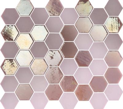 Mozaiek Valencia Hexagon Roze 4,3x5,0
