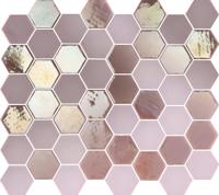 Mozaiek Valencia Hexagon Roze 4,3x5,0 - thumbnail