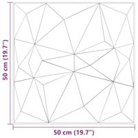 12 st Wandpanelen diamant 3 m 50x50 cm XPS groen - thumbnail