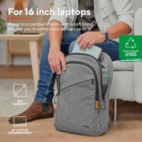Trust Avana ECO Laptoprugzak Geschikt voor max. (laptop): 40,6 cm (16) Grijs - thumbnail