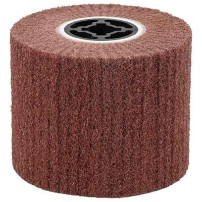VidaXL Schuurrollen 3 pcs bruin 12 x 12 x 10 cm synthetische vezel VidaXL Schuurrollen 3 pcs bruin 12 x 12 x 10 cm synthetische vezel