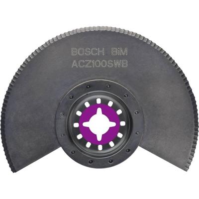 Bosch Accessories 2609256976 ACZ 100 SWB Bimetaal Segmentmes 100 mm 1 stuk(s) Bosch Accessories 2609256976 ACZ 100 SWB Bimetaal Segmentmes 100 mm 1 stuk(s)