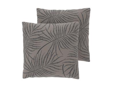 LIVARNO Set van 2 satijnen kussenslopen 50 x 60 cm (Palmbladeren) LIVARNO Set van 2 satijnen kussenslopen 50 x 60 cm (Palmbladeren)