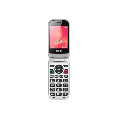 SPC Polaris 4G mobiele telefoon voor senioren met grote toetsen en noodoproepknop, compatibel met app voor externe toegang Care (iOS en Android), GPS-tracking en veiligheidswaarschuwingen, zwart