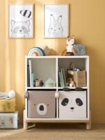 Set met 2 stoffen bakken Panda koala beige - thumbnail