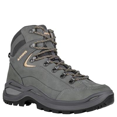 Lowa Renegade Evo LL Mid Hoge Wandelschoen Dames Graphite/Apricote 6