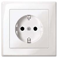 Merten MEG2300-1419 Wandcontactdoos System M Polar-wit 1 stuk(s)