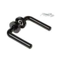 Intersteel DeurklinkAgatha op rozet zwart - 0023.168302 - thumbnail