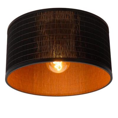 Lucide TAGALOG - Plafonnière - Ø 40 cm - 1xE27 - Zwart