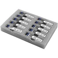 StarTech.com Gigabit LWL SFP Transceiver Module, Cisco GLC-LH-SM compatibel, SM/MM LC, 550m, Mini GBIC 10-pack, 1000Base-LX/LH - thumbnail
