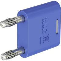 Stäubli KS2-4N-19 Verbindingsstekker Blauw Stift-Ø: 4 mm Penafstand: 19 mm 1 stuk(s) - thumbnail