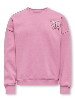 Kids ONLY winter sweater meisjes - roze - KogBila - oversize fit