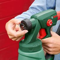 Bosch Home and Garden EasySpray 18V-100 Accu-verfspuitpistool 18 V Debiet (max.): 100 ml/min Geschikt voor merk Bosch - thumbnail