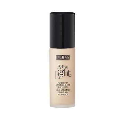 Pupa Milano - Pupa Active Light Oil-Free Cream Foundation SPF10 30ml 010 Porcelain Dames Pupa Milano - Pupa Active Light Oil-Free Cream Foundation SPF10 30ml 010 Porcelain Dames
