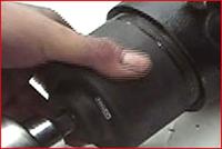 KS Tools 460.4405 1/2 steeksleutel voor olieafdichtringen op stuurtransmissies voor Fuso, Ø 82 mm - thumbnail