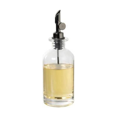 Olie- en azijnfles rond - glas - ø7x21.5 cm Olie- en azijnfles rond - glas - ø7x21.5 cm