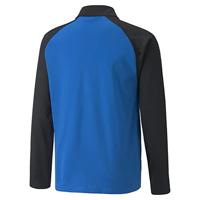 PUMA teamLIGA Trainingsjack Kids Blauw Zwart - thumbnail