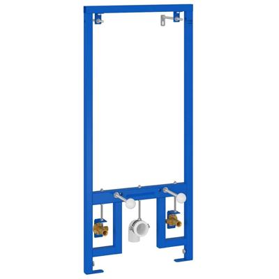 VidaXL Badkamer muursteun blauw 50 x 3 x 112 cm