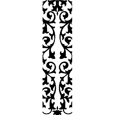 Barok decor - Muursticker