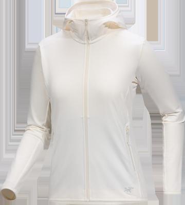 Arcteryx Kyanite LT Hoody Fleece Dames Arctic Silk S