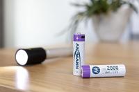 Usb Oplaadbare Batterijen AA Met Oplaadkabel 4-pack - thumbnail