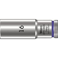 Wera 8790 HMB Deep Hand- en Machinedop met 3/8"-aandrijving, 16 x 64 mm 05004538001 - thumbnail