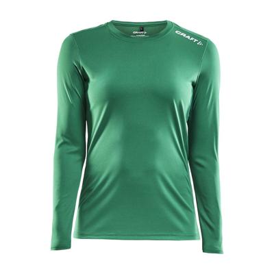 Craft 1907365 Rush LS Tee W - Team Green - M Craft 1907365 Rush LS Tee W - Team Green - M