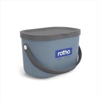 Rotho albula bio afvalbakje 3.2l blauw - thumbnail