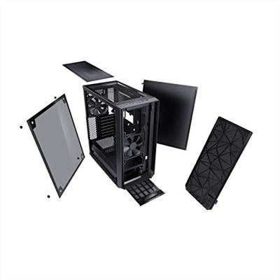 Fractal Design Meshify C Dark Tempered Glass midi tower behuizing Fractal Design Meshify C Dark Tempered Glass midi tower behuizing