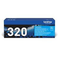 Brother toner, 1.500 pagina's, OEM TN-320C, cyaan - thumbnail