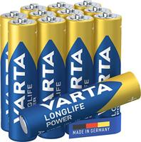 Varta LONGLIFE Power AAA Big Box 12 AAA batterij (potlood) Alkaline 1260 mAh 1.5 V 12 stuk(s) - thumbnail