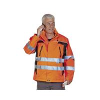 Leipold Doehle 40899-XXXL Signaaljas tambora fel oranje/zwart Maat: XXXL EN ISO 20471:2013, klasse 3, EN 343:2003+A1:2007, klasse 2/2 - thumbnail