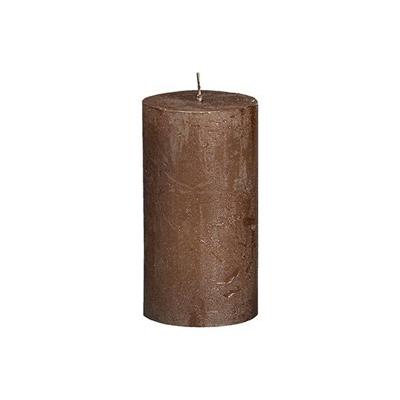 Bolsius Stompkaars Metallic Koperbruin 130/68 mm