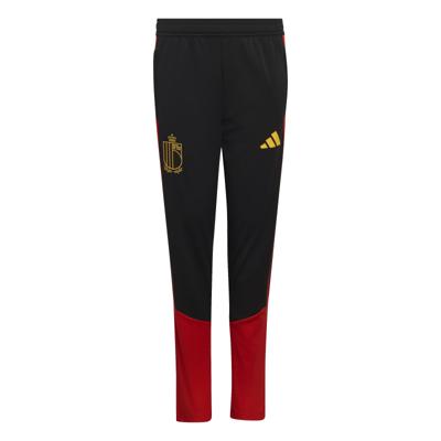 adidas België Trainingsbroek 2026-2028 Kids Zwart Geel Rood