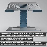 Reloop Stand Hub Pro laptopstatief met USB-hub - thumbnail