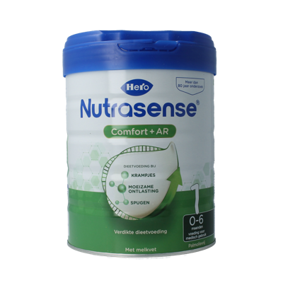 Nutrasense comfort+ AR 1 (0-6mnd) 700 Gram Nutrasense comfort+ AR 1 (0-6mnd) 700 Gram
