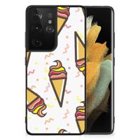 Samsung Galaxy S21 Ultra Back Cover Hoesje Icecream - thumbnail
