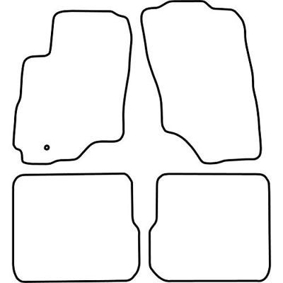 Automatten passend voor Mitsubishi Outlander 2003-2007 TMMT514